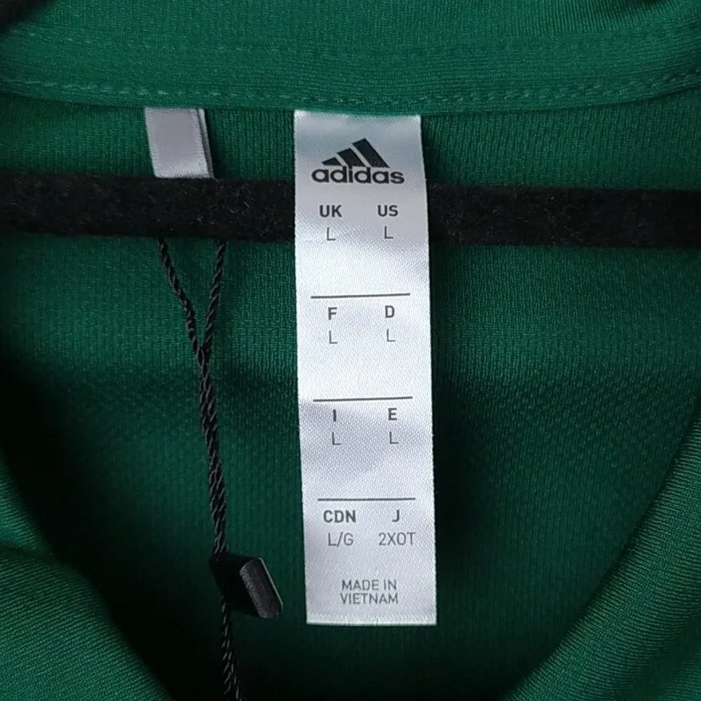 Adidas Golf Ladies Performance Polo Shirt UK Size Large Green Short Sleeve New - Picture 3 of 16